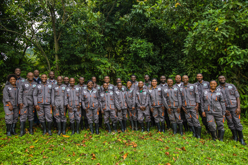 GRACE Gorillas’ DRC team, staffed entirely by Congolese nationals.