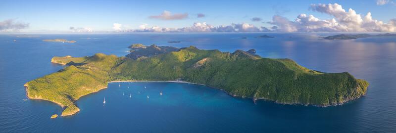 Union Island - Chatham Bay of Saint Vincent and the Grenadines.