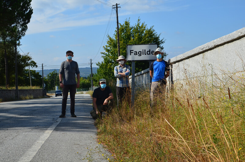 Fagilde's search team (Photo by Sérgio Henriques)