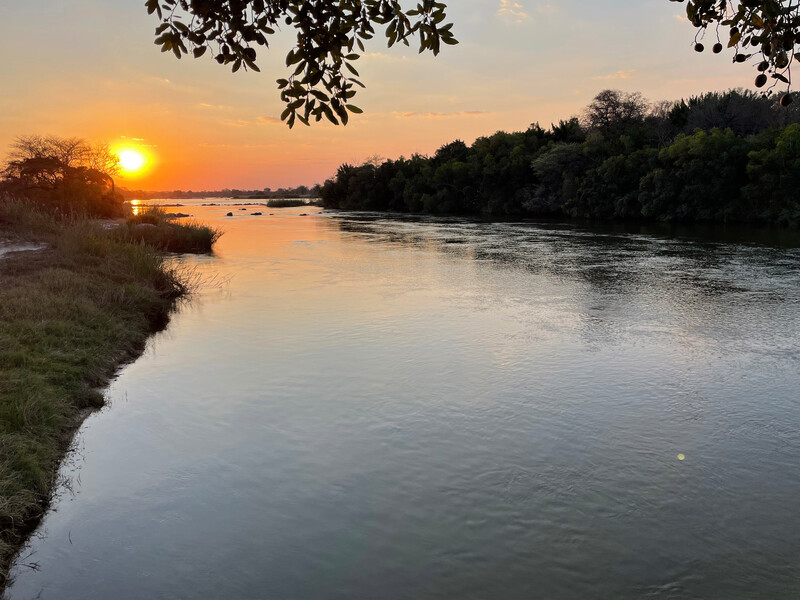 The Okavango River is facing many threats, including climate change-driven drought, people taking water from the river, and now oil and gas drilling. (Photo by Re:wild)