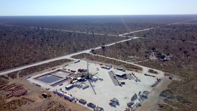 ReconAfrica at work: Mbambi site (Courtesy of Re:wild)